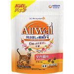 【ペット用】ユニ・チャーム AllWell 10種の自然素材 室内猫用 チキン味 110g