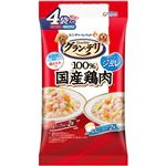 【ペット用】ユニ・チャーム グラン・デリ 国産鶏ささみパウチ ジュレ 成犬用 ビーフ×なんこつ 80g×4個