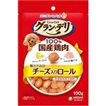 【ペット用】ユニ・チャーム グラン・デリ おやつ 鶏ささみのチーズ入りロール 100g