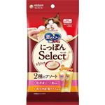 【ペット用】ユニ・チャーム 銀のスプーン おやつ にっぽんSelect とろリッチ 2種のアソート まぐろ節＆鶏ささみ使用 48g（6g×8本）