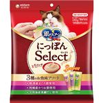 【ペット用】 ユニ・チャーム 銀のスプーン おやつ にっぽんSelect とろリッチ 3種のお魚味アソート まぐろ節＆かつお節＆真鯛だし使用 240g（6g×40本）