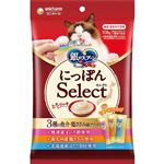 【ペット用】ユニ・チャーム 銀のスプーン おやつ にっぽんSelect とろリッチ 3種の魚介・鶏ささみ味アソート まぐろ節＆鶏ささみ＆ほたて貝柱使用 108g（6g×18本）