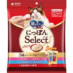 【ペット用】 ユニ・チャーム 銀のスプーン おやつ にっぽんSelect とろリッチ 3種のシーフード味アソート まぐろ節＆ほたて貝柱＆さけ使用 240g（6g×40本）
