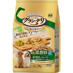 【ペット用】ユニ・チャーム グラン・デリ カリカリ仕立て 成犬用 低脂肪 彩り野菜入セレクト ～脂肪分約25％カット～ ビーフ・緑黄色野菜・ささみ・小魚入 1.6kg