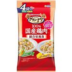 【ペット用】ユニ・チャーム グラン・デリ 総合栄養食 国産 パウチ ほぐし 成犬用 緑黄色野菜入り×チーズ入り 65g×4袋