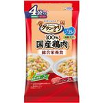【ペット用】ユニ・チャーム グラン・デリ 総合栄養食 国産パウチ ジュレ 高齢犬用 緑黄色野菜入り×ビーフ入り 65g×4袋