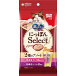【ペット用】ユニ・チャーム 銀のスプーン おやつ にっぽんSelect とろリッチ 2種のアソート まぐろ節＆かつお節使用 48g（6g×8本）