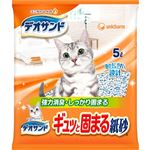 【ペット用】ユニ・チャーム デオサンド ギュッと固まる紙砂 5L