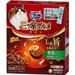 【ペット用】ユニ・チャーム 銀のスプーン 三ツ星グルメ しみ旨お魚仕立て 毛玉ケア 192g（16g×12袋）