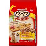 【ペット用】ユニ・チャーム グラン・デリ ふっくら仕立て 13歳以上用 鶏ささみ・ビーフ・緑黄色野菜・小魚・チーズ・角切りビーフ粒入 1.6kg