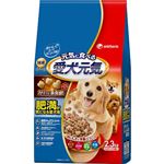 【ペット用】ユニ・チャーム 愛犬元気 肥満が気になる愛犬用 ビーフ・ささみ・緑黄色野菜・小魚入り 2.3kg