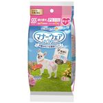 【ペット用】ユニ・チャーム マナーウェア 女の子用 SSSサイズ 超小型犬用 4種のデザインパック 4枚