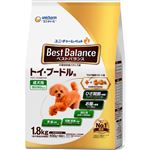 【ペット用】ユニ・チャーム ベストバランス カリカリ仕立て トイ・プードル用 1.8kg