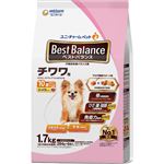 【ペット用】ユニ・チャーム ベストバランス ふっくら仕立て チワワ用 10歳以上用 1.7kg（284g×6袋）