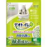 【ペット用】ユニ・チャーム デオトイレ 緑茶成分入り消臭・抗菌サンド 4L