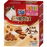 【ペット用】ユニ・チャーム 銀のスプーン 三ツ星グルメ お魚味クリーム お魚・鶏ささみレシピ 3種のアソート 180g（18g×10袋）