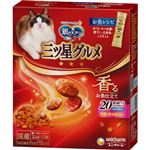【ペット用】ユニ・チャーム 銀のスプーン 三ツ星グルメ 香るお魚仕立て 20歳を過ぎてもすこやかに お魚レシピ 240g（20g×12袋）