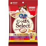 【ペット用】ユニ・チャーム 銀のスプーン おやつ にっぽんSelect とろリッチ 3種の海の味わいアソート かつお節＆さけ＆ぶり使用 108g（6g×18本）