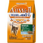【ペット用】ユニ・チャーム AllWell 健康免疫サポート 挽き小魚とささみフリーズドライパウダー入り 1.5kg（375g×4袋）