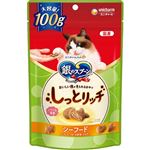 【ペット用】ユニ・チャーム 銀のスプーン おいしい顔が見られるおやつ しっとりシーフード 100g