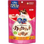 【ペット用】ユニ・チャーム 銀のスプーン おいしい顔が見られるおやつ カリカリシーフード 120g