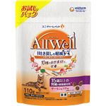 【ペット用】ユニ・チャーム AllWell 10種の自然素材 15歳以上の腎臓の健康維持用 サーモン＆ツナ味 110g