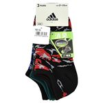 （キッズ）adidas グラフィックスニーカー丈ソックス サイズ 21～23cm