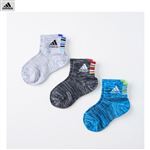 （キッズ）adidas バックライン総メッシュショート丈ソックス3足組 サイズ 19～21cm