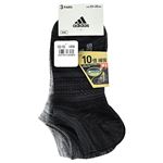 （キッズ）adidas 10倍補強底ロゴ ソックス 3足組 サイズ 23～25cm