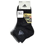 （キッズ）adidas 10倍補強底ロゴ ソックス 3足組 サイズ 21～23cm