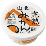 ★高知アイス 山北みかんシャーベット 115ml