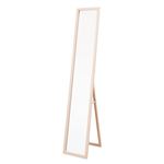 永井興産 スタンドミラー（ナチュラル）