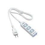 パナソニック テーブルタップ 「ザ・タップX」（4個口・1m）WHA2514WKP