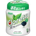 モンデリーズ クロレッツ 炭フレッシュ フレッシュミントボトル 112g