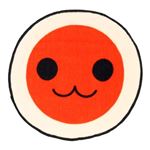 太鼓の達人 ダイカットタイプ ミニタオル 3枚組