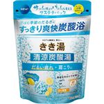 バスクリン きき湯 清涼炭酸湯 さわやかレモンの香り 360g