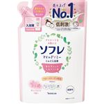 バスクリン ソフレ マイルド・ミー ミルク入浴液 和らぐサクラの香り つめかえ用 600ml