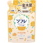 バスクリン ソフレ マイルド・ミー ミルク入浴液 ふんわり金木犀の香り つめかえ用 600ml