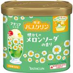 バスクリン 喫茶バスクリン 懐かしのメロンソーダの香り アデリアレトロ コラボデザイン 360g