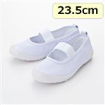 トップバリュベストプライス ビニールバレーシューズ（ホワイト）サイズ 23.5cm