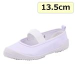 トップバリュベストプライス ビニールバレーシューズ（ホワイト）サイズ 13.5cm