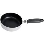 【ガス火専用】パール金属 ふっ素加工フライパン（シルバー）14cm HB‐6095