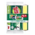 3Mジャパン Scotch－brite（スコッチ・ブライト）抗菌ウレタンスポンジたわし S 3個
