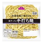 トップバリュ 生ラーメン 平打ち麺 130g