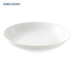 HOME COORDY ディーププレート（ホワイト）21cm