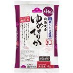 トップバリュ 無洗米 北海道産 ゆめぴりか 4kg