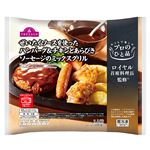 トップバリュ ぜいたくソースを使ったハンバーグ＆チキンとあらびきソーセージのミックスグリル 280g