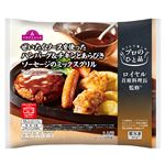 トップバリュ ぜいたくソースを使ったハンバーグ＆チキンとあらびきソーセージのミックスグリル 280g