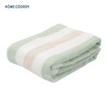HOME COORDY 乾きやすいコンパクトバスタオル（ブルーグリーン）サイズ 50×100cm