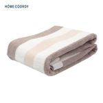 HOME COORDY 乾きやすいバスタオル（グレー）サイズ 60×120cm